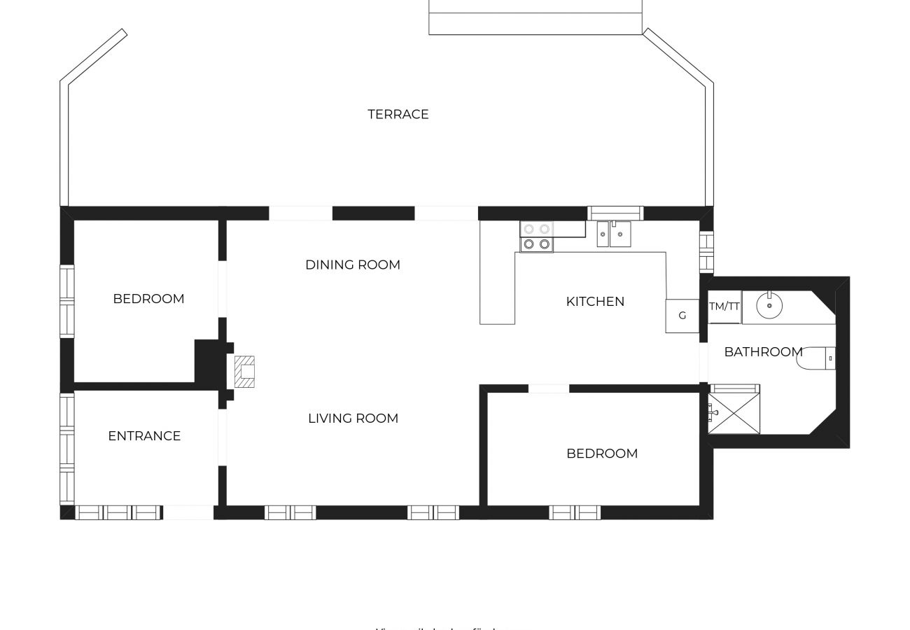 House in Rydaholm - Nice holiday home in Hjämlsänga close to lake | SE07001